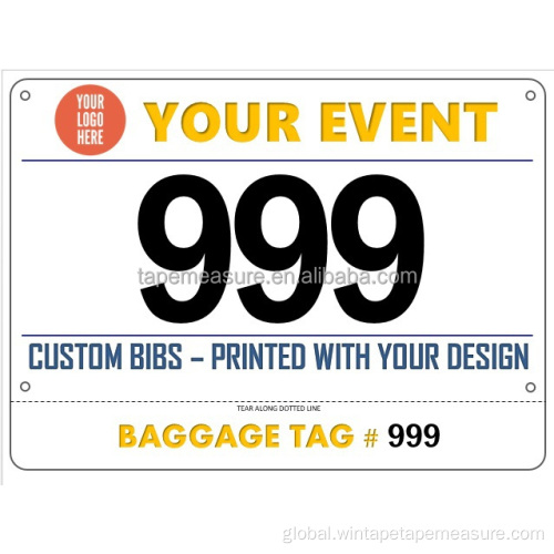 Running Bib Numbers Bicycle/Running/Marathon Paper Running Bib Numbers Supplier